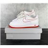 Nike DV0788-102 Air Force 1 2007 White Picante Red