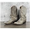 Vintage Roebucks Lizard Skin Cowboy Boots