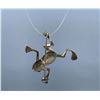 Image 2 : Sterling Silver Marcasite Frog Brooch