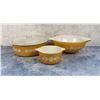 Image 1 : Pyrex Butterfly Gold Casserole and Bowls