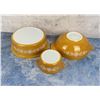 Image 3 : Pyrex Butterfly Gold Casserole and Bowls