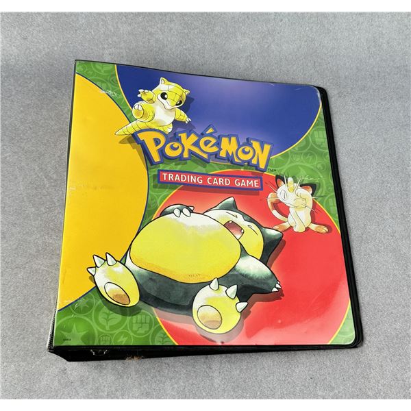 1999 Wizards of the Coast Pokemon Binder