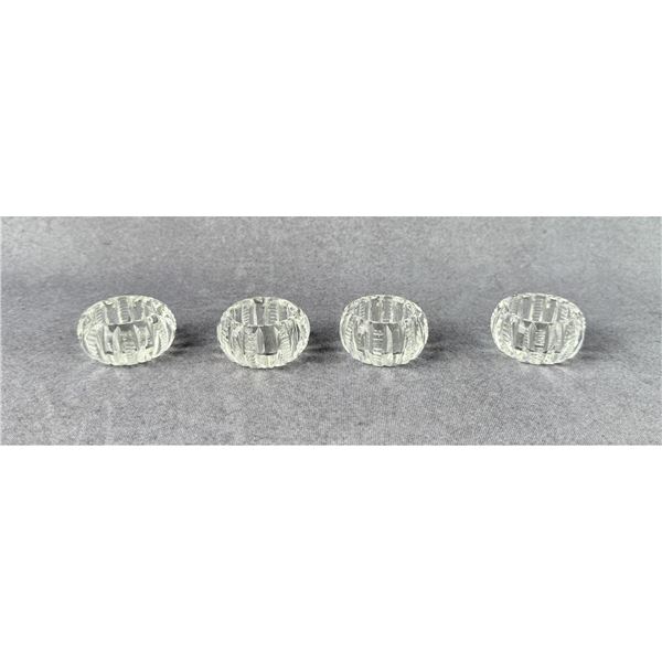 Cut Glass Single Open Salts