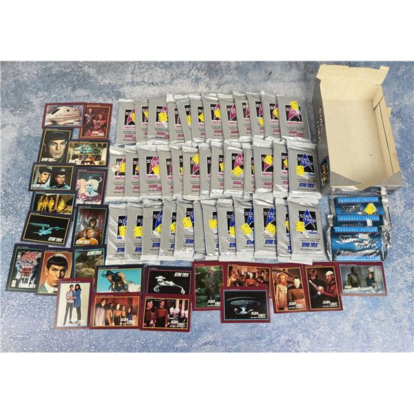 Collection of Star Trek Cards Booster Packs