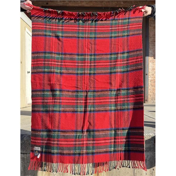 Browns of Bermuda Wool Camp Blanket