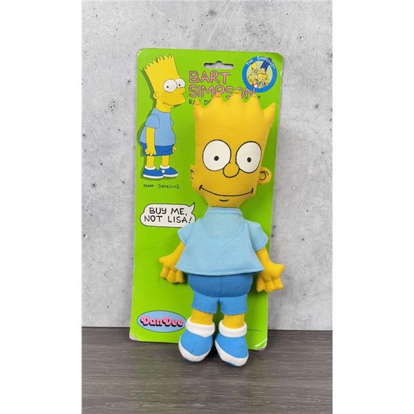 1990 Bart Simpson Dandee Plush Doll