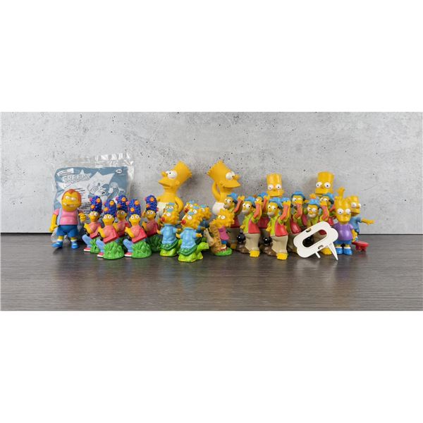 Collection of Simpsons Vinyl Pencil Toppers