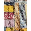 Image 6 : Antique Folk Art Hand Stitched Crazy Quilt