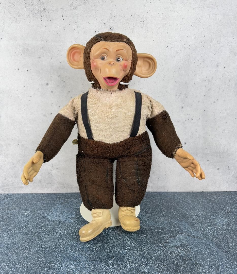 Jee Bee Creation Vinyl Rubber Face Monkey Plush