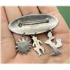 Image 2 : Taxco Mexico Sterling Silver Brooch