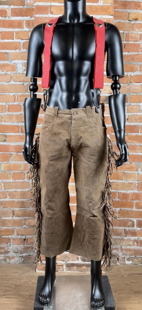Western Fringe Bootcut Pants
