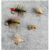 Image 2 : Collection of Antique Montana Trout Fishing Flies
