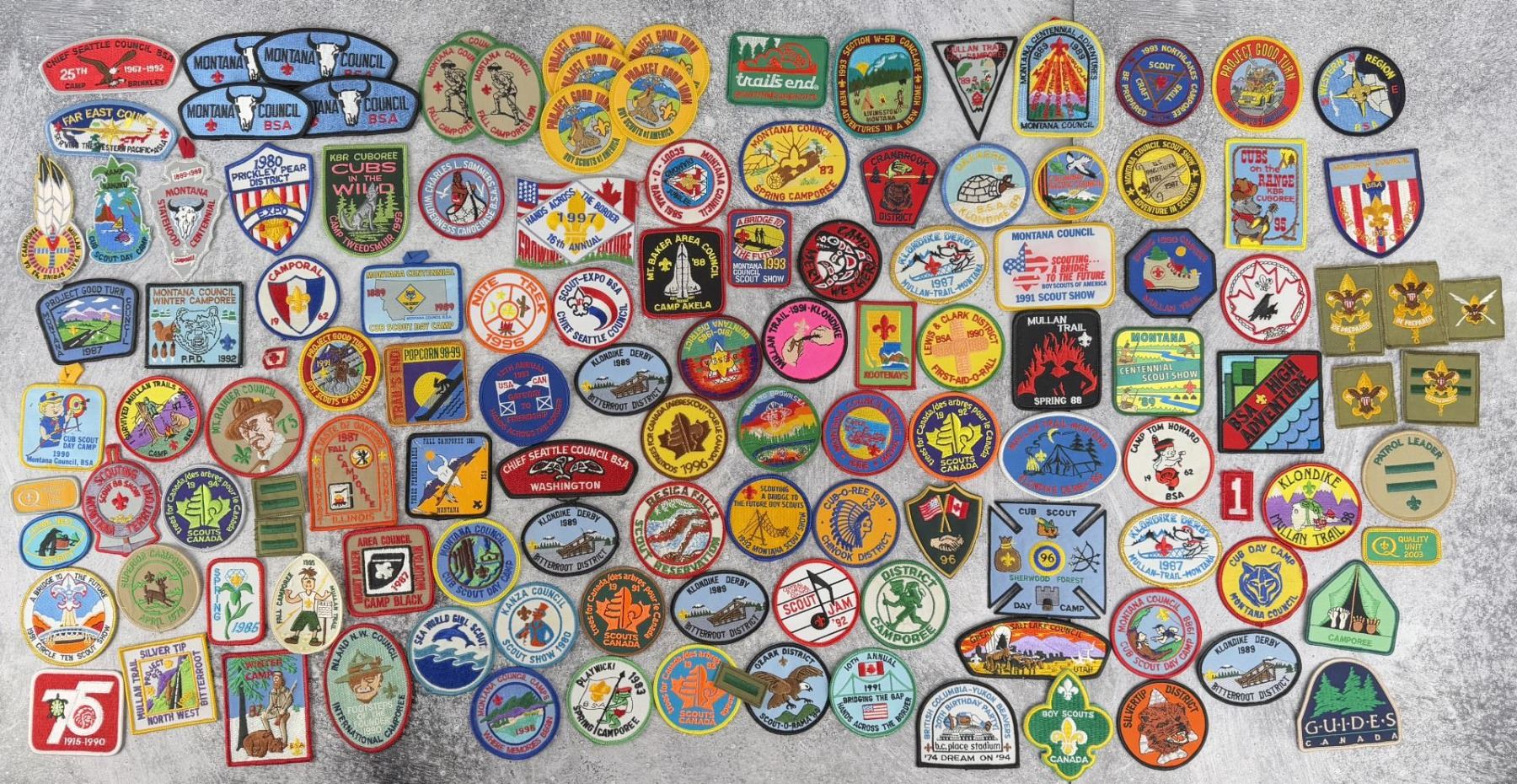 Collection Of BSA Boy Scout Patches collection-of-bsa-boy-scout-patches