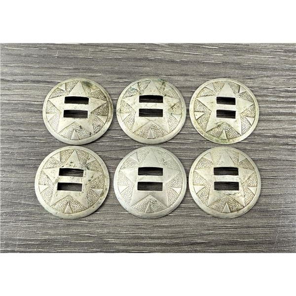 Cowboy Bridle Conchos