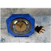 Image 1 : Blue Mirror Art Deco Telechron Desk Clock