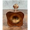 Image 10 : Hessel Studios Hammered Copper Candlesticks