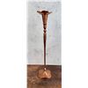 Image 9 : Hessel Studios Hammered Copper Candlesticks