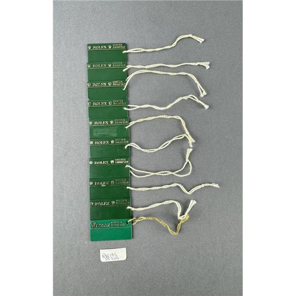 Rolex Guarantee Warranty Hang Tags Swimpruf