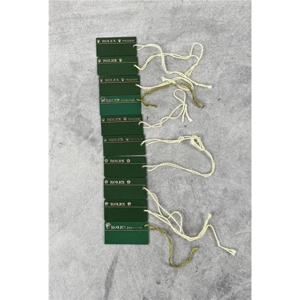 Rolex Guarantee Warranty Hang Tags President