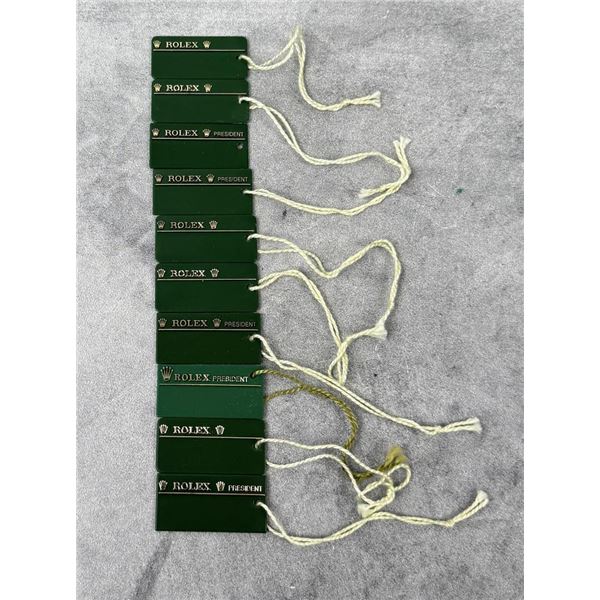 Rolex Guarantee Warranty Hang Tags President