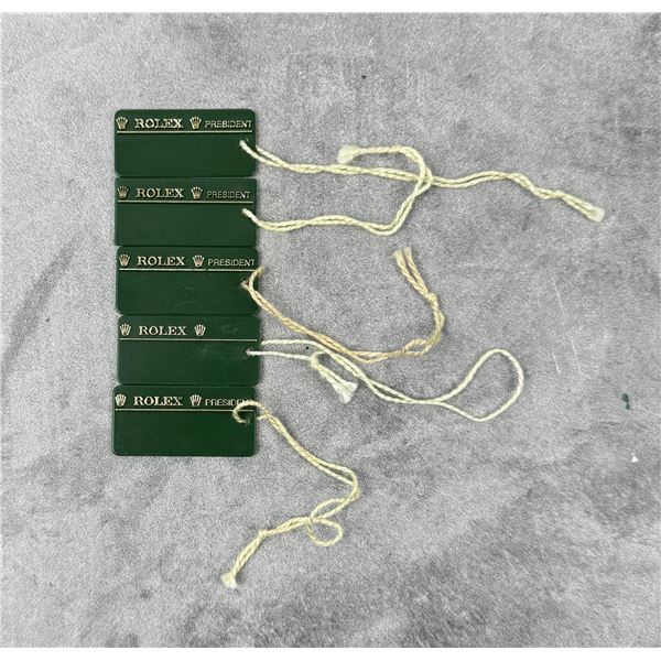 Rolex Guarantee Warranty Hang Tags President