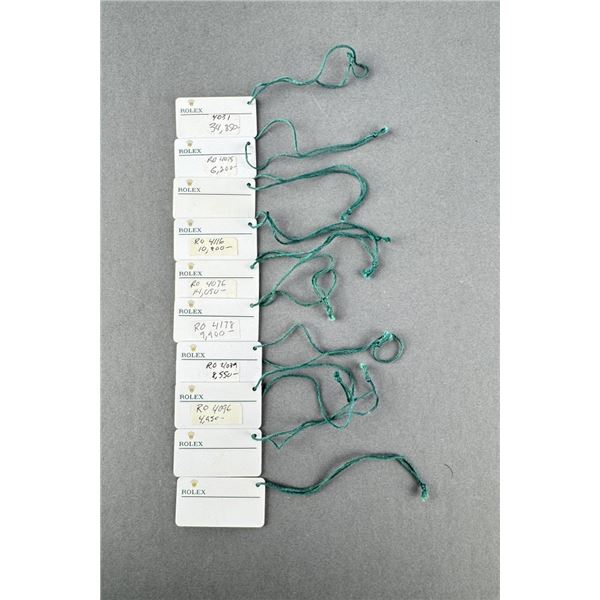 Rolex Guarantee Warranty Hang Tags Submariner