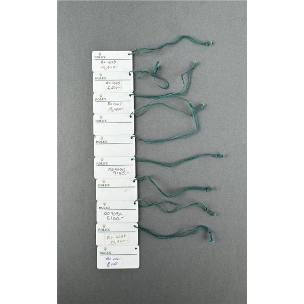 Rolex Guarantee Warranty Hang Tags Submariner