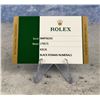 Image 1 : Rolex Watch Warranty Guarantee Card 179171