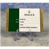 Image 1 : Rolex Watch Warranty Guarantee Card 116334