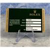 Image 1 : Rolex Watch Warranty Guarantee Card 179384