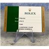 Image 1 : Rolex Watch Warranty Guarantee Card 279173