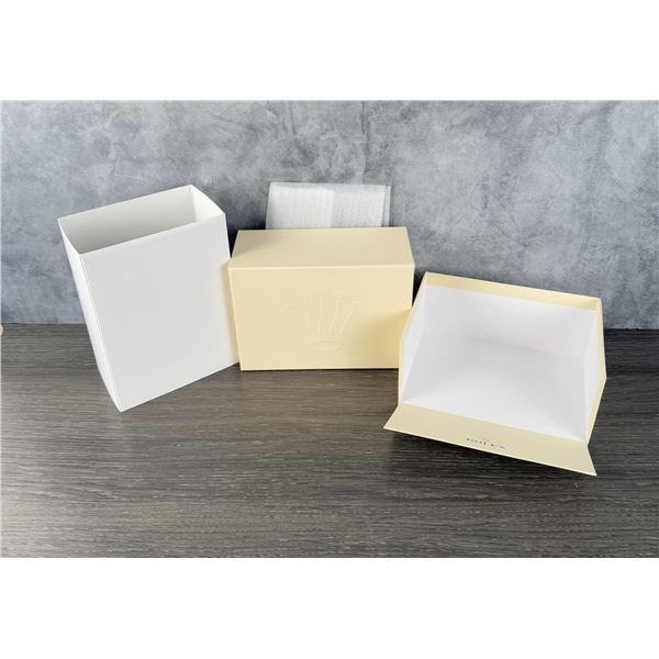 Rolex Watch Box Sleeve Set