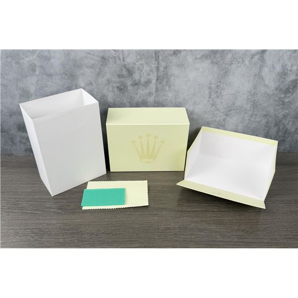 Rolex Watch Box Sleeve Set