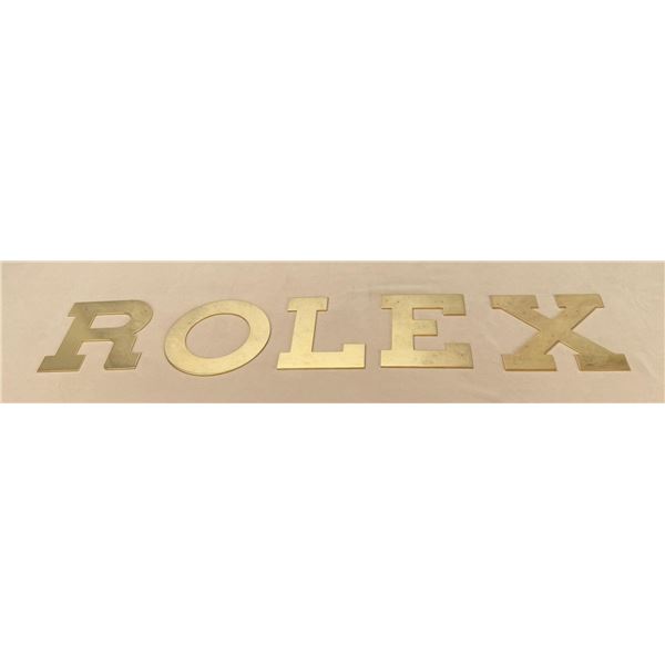 Authorized Rolex Watch Dealer Sign