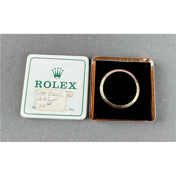 Rolex Genuine 18k Yellow Gold Watch Bezel Datejust
