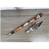 Image 4 : Native American Indian Spontoon Pipe Tomahawk