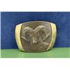 Image 1 : SL Knight Bronze Bighorn Sheep Belt Buckle