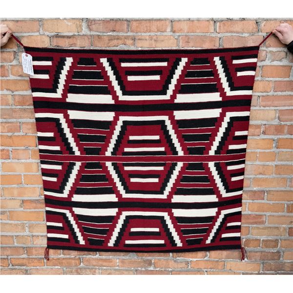 Helen Begay Navajo Indian Revival Chief's Blanket