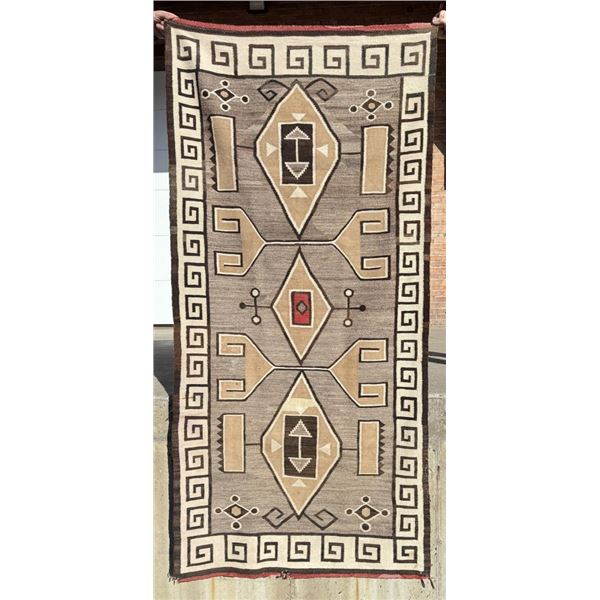 Stunning Navajo Teec Nos Pos Indian Rug Blanket