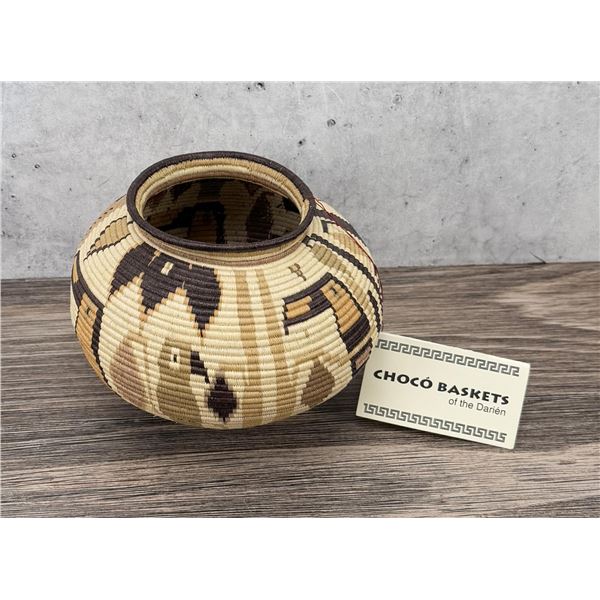 Laisa Cabezon Wounaan Embera Rainforest Basket