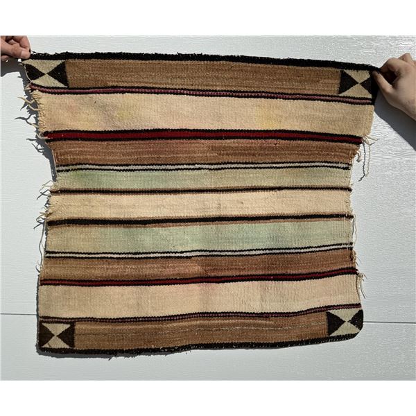 Navajo Indian Saddle Blanket Rug
