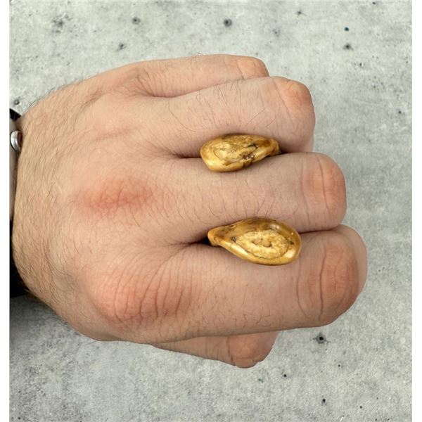 Native American Indian Montana Bull Elk Teeth