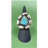 Image 1 : Navajo Old Pawn Sterling Turquoise Ring