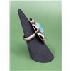 Image 2 : Navajo Old Pawn Sterling Turquoise Ring
