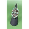 Image 1 : Zuni Petit Point Sterling Turquoise Ring