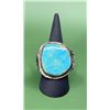 Image 1 : Chunky Navajo Old Pawn Sterling Turquoise Ring