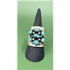 Image 1 : Bernice Bonney Navajo Turquoise Sterling Ring