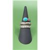 Image 1 : Navajo Sterling Silver Turquoise Snake Ring