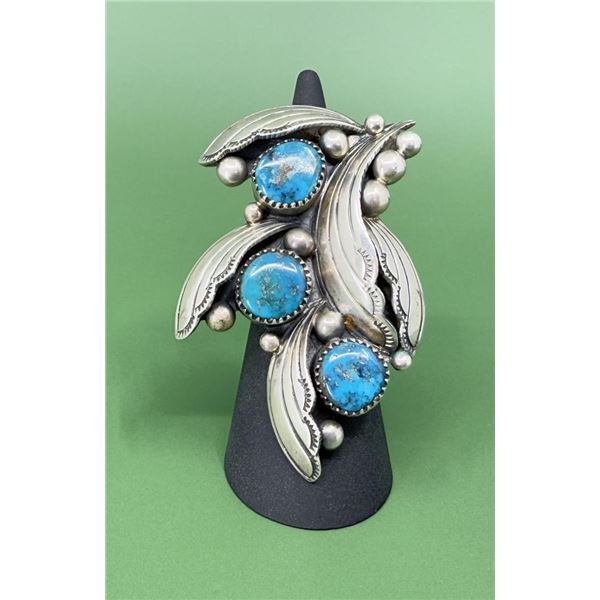 Loren Begay Navajo Sterling Turquoise Ring