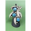 Image 1 : Loren Begay Navajo Sterling Turquoise Ring